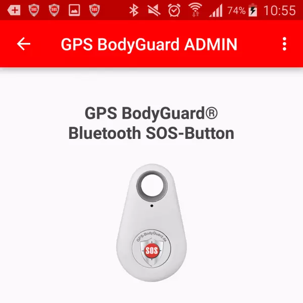 SOS Bluetooth Button